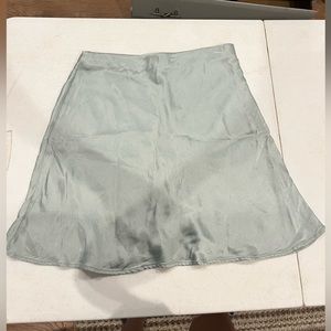 H&M Skater Skirt Green